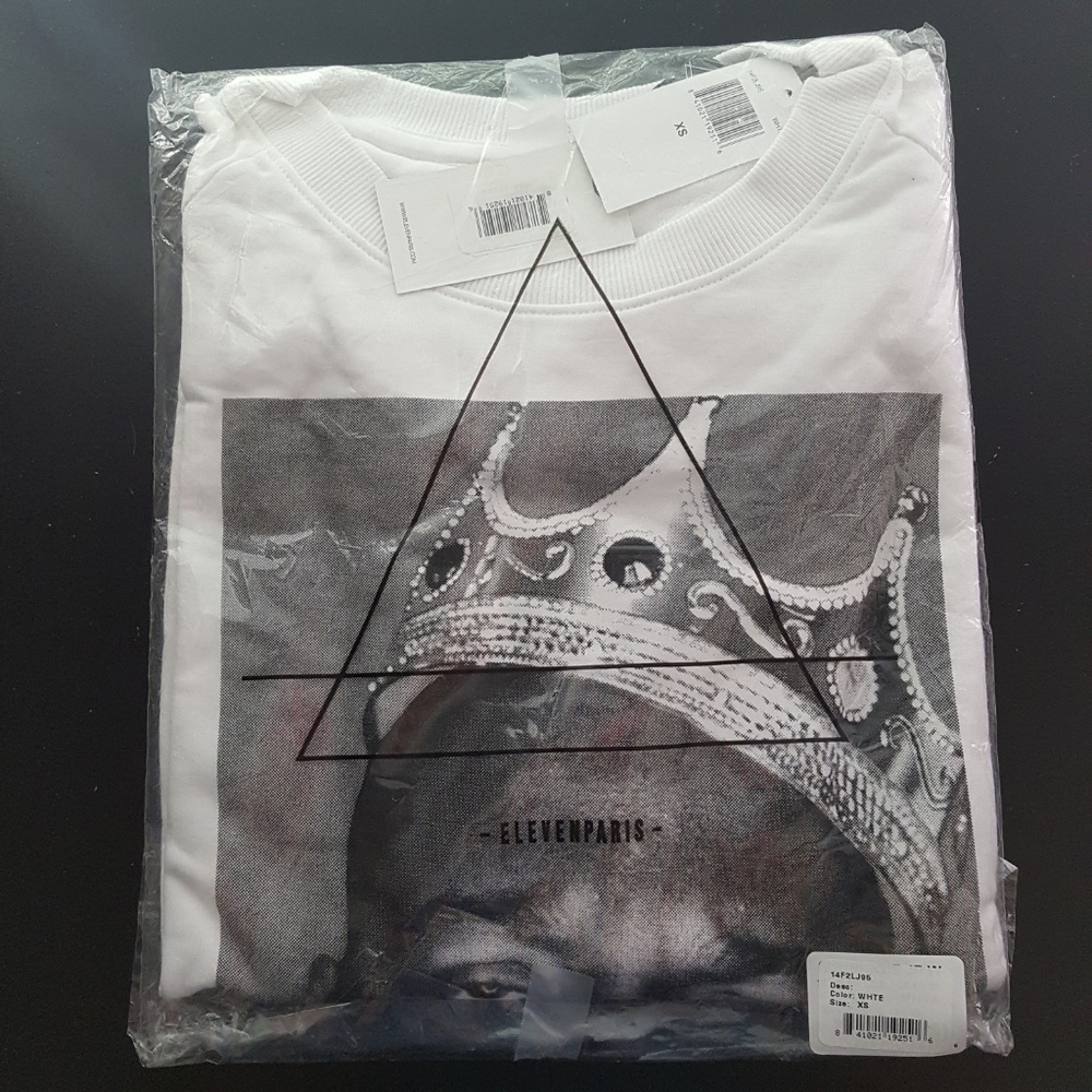 Eleven Paris Notorious B.I.G. Mustache Sweatshirt - Picture 4 of 4